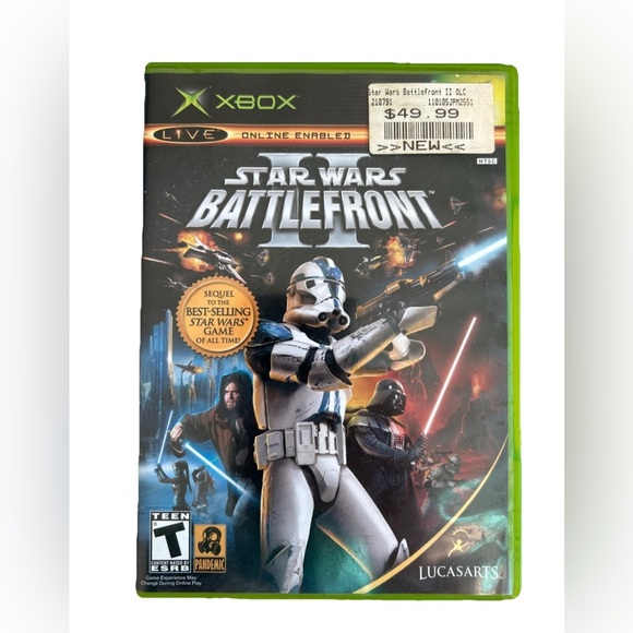 Video Games & Consoles Star Wars Battlefront 2 Ii Microsoft Xbox 205